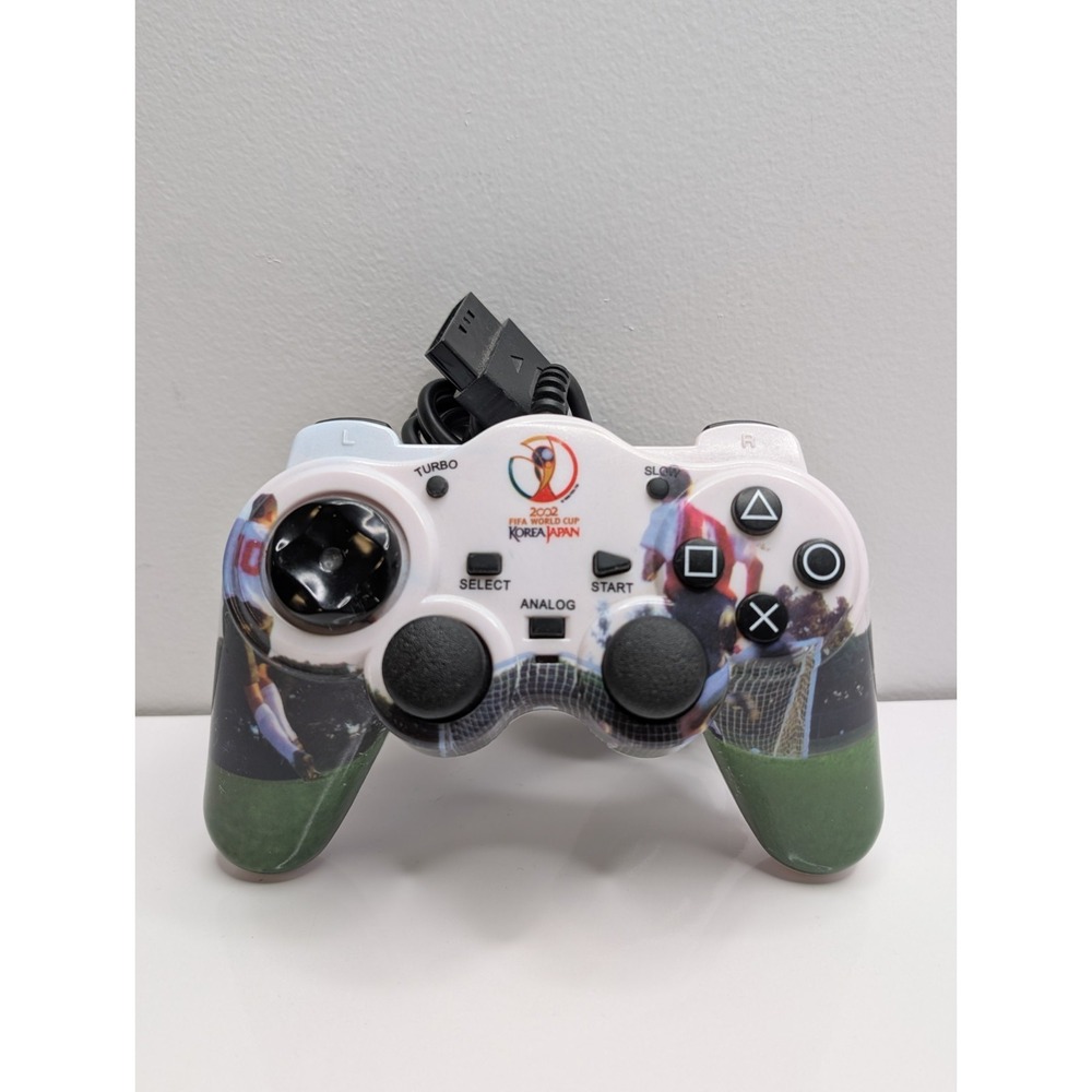 Thrustmaster - 2002 FIFA World Cup PS2 Controller - Turbo Slow - Good Condition